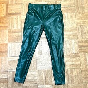Loft faux leather leggings